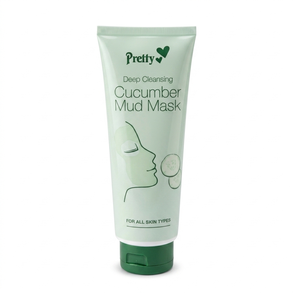 Pretty Cucumber Mud Mask for All Skin Types