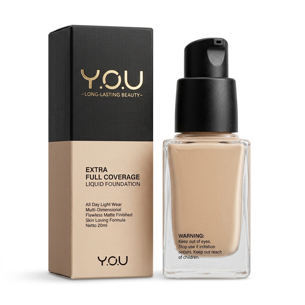 Y.O.U Extra Full Coverage Liquid Foundation 20ml