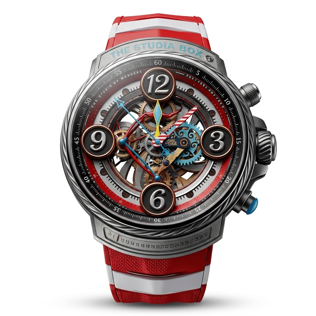 Stylish Multi-Dial Mechanical Watch for Men