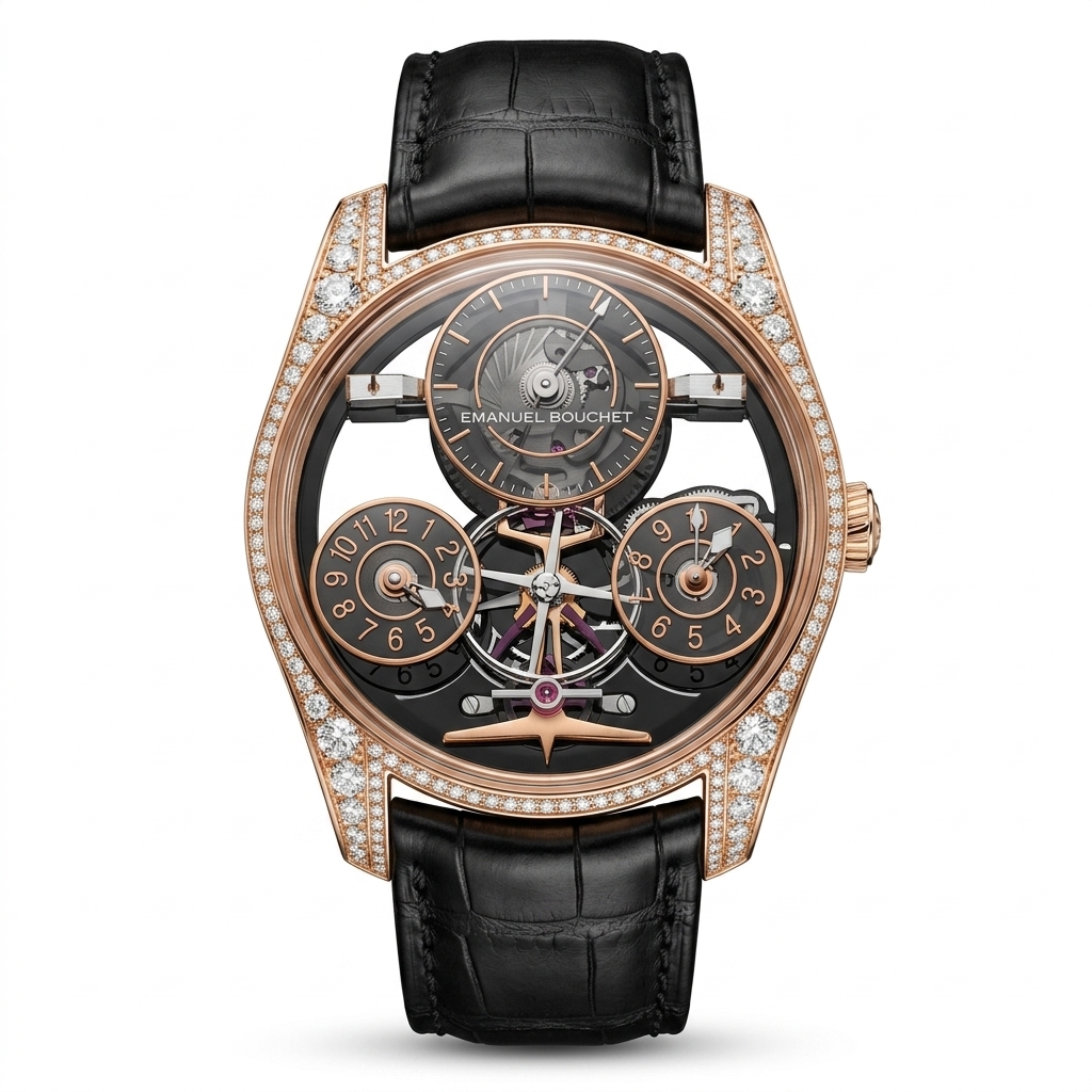 Luxury Look Automatic Watch for Men with Diamond Bezel