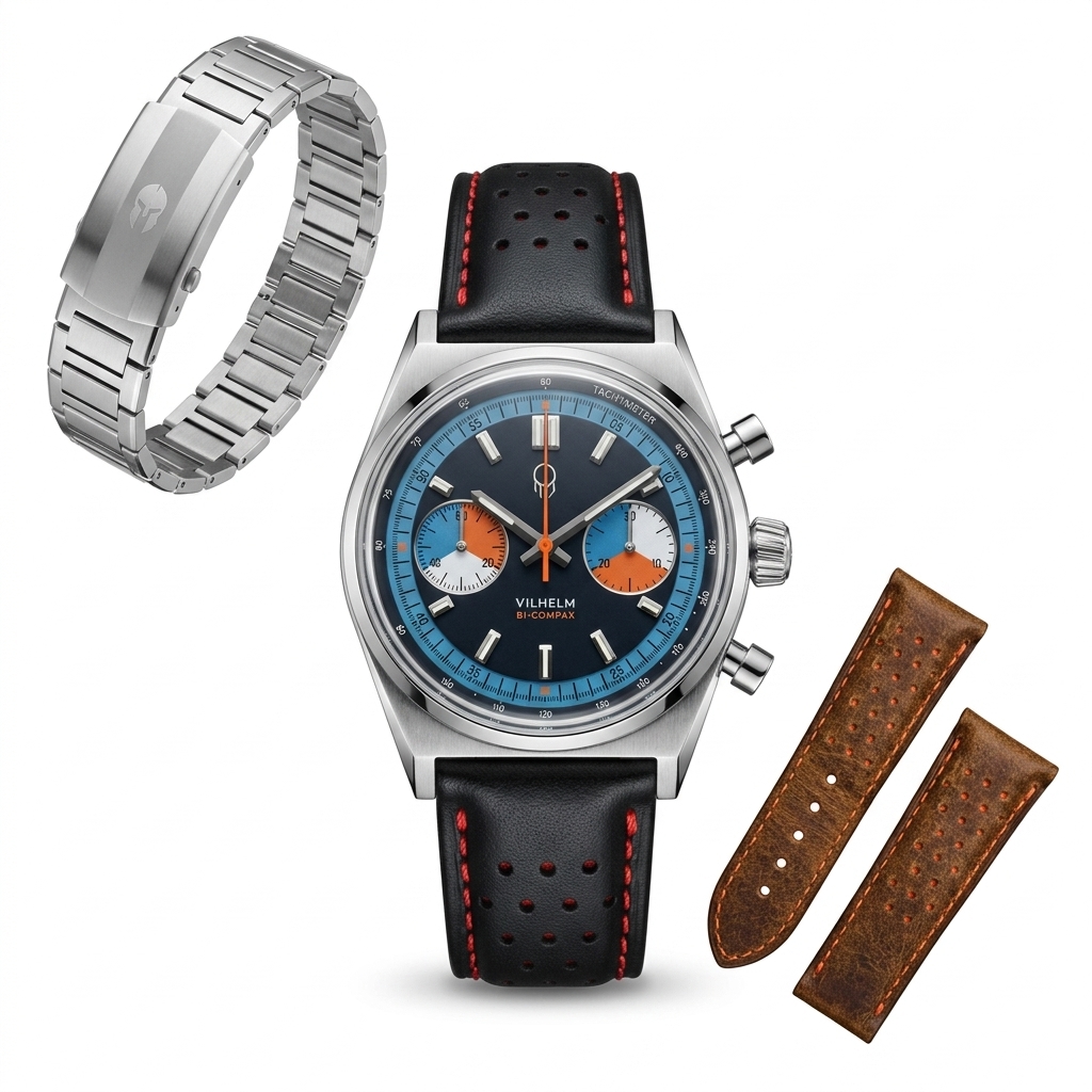 Men's Sporty Chronograph Watch
