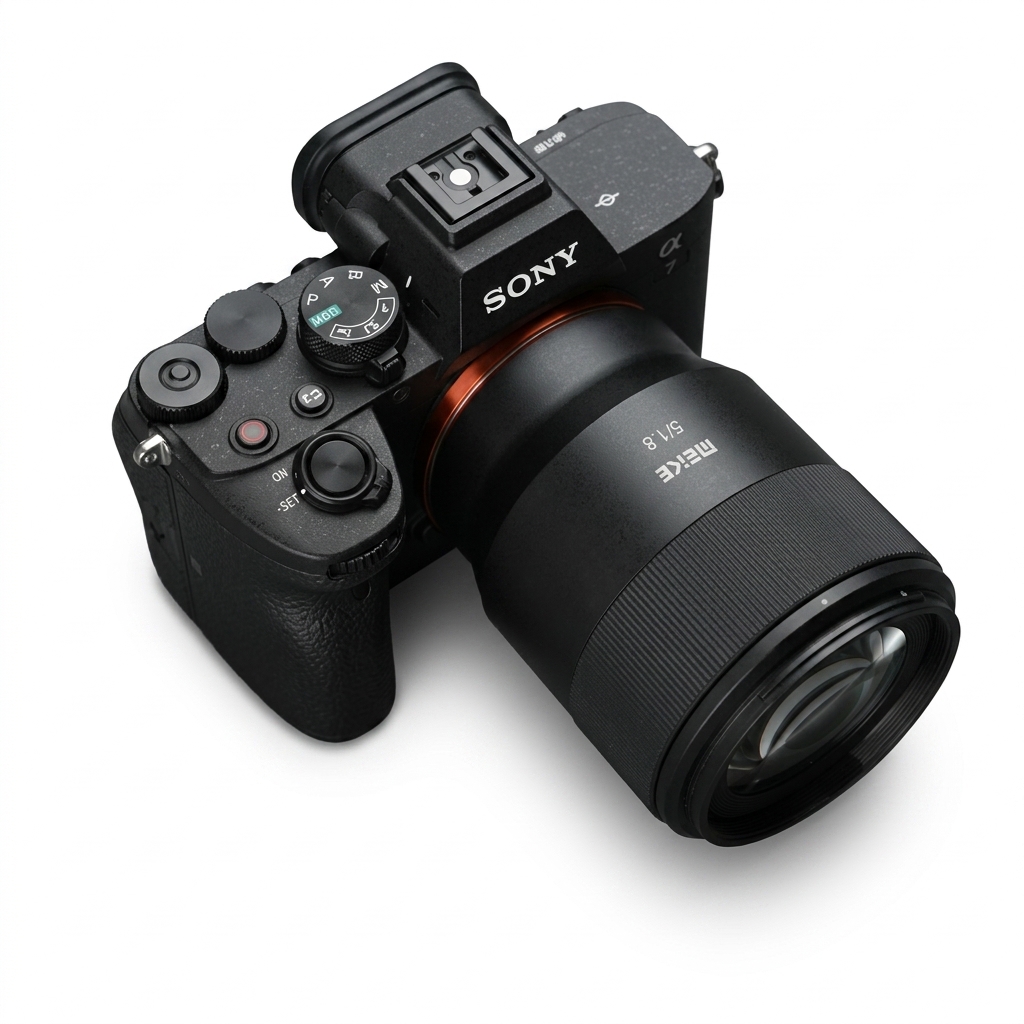 Sony α7 Mirrorless Camera with Meike f/1.8 Lens