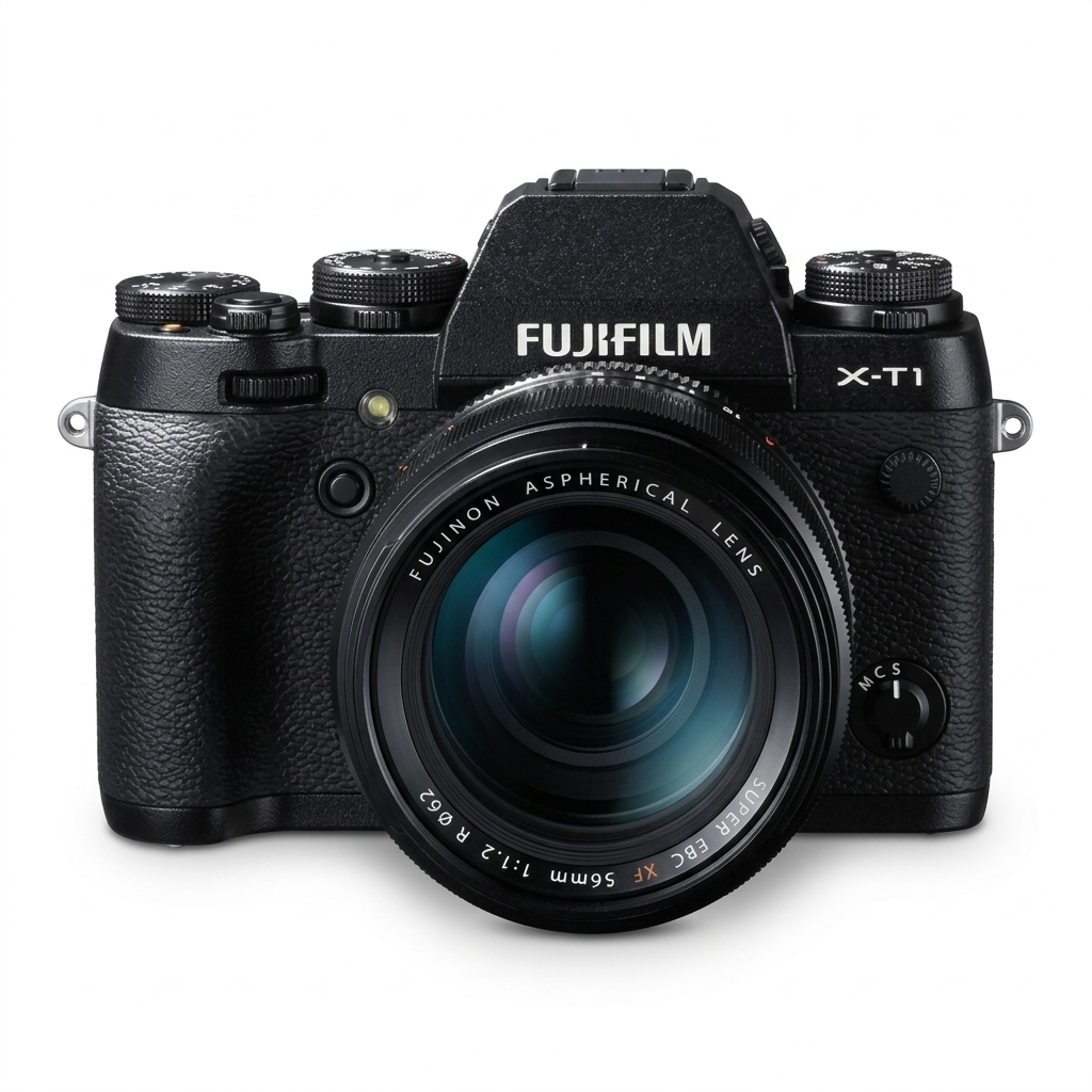 Fujifilm X-T1 Camera with XF 56mm f/1.2 Lens