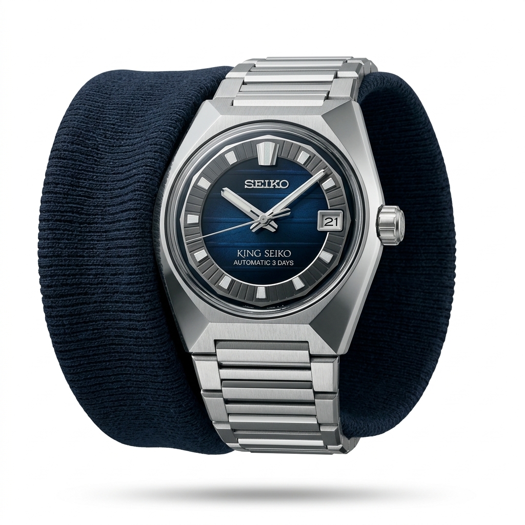 Automatic Style Men's Blue Dial Watch