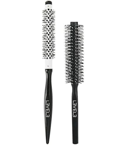 Level 3 Round Hair Brush Set for Styling & Blow Dry