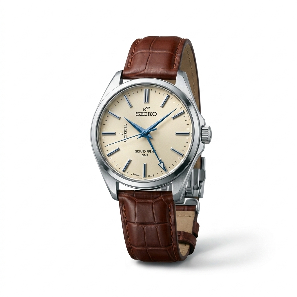 Grand Seiko Spring Drive GMT Watch - Luxury Men's Watch