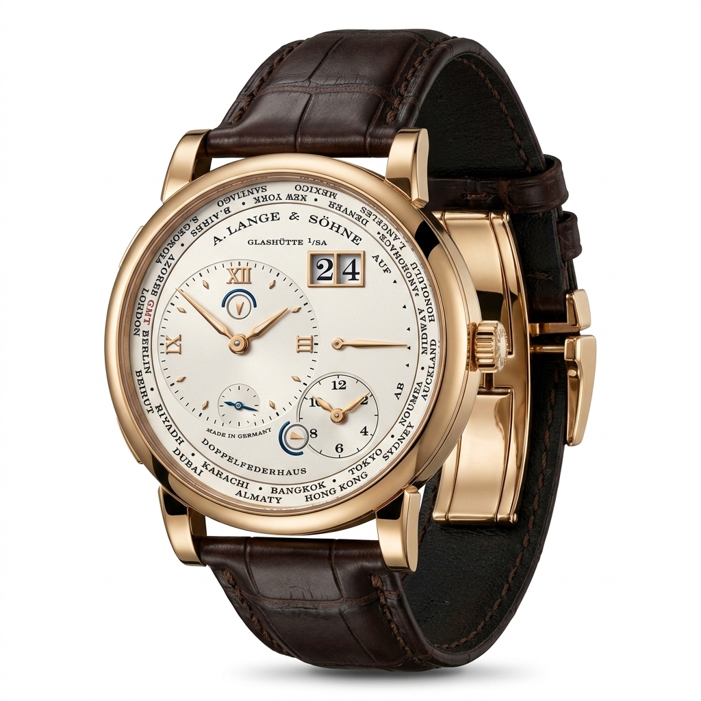 A. Lange & Söhne Lange 1 Time Zone Rose Gold Watch