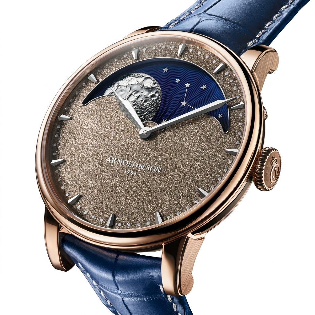 Arnold & Son Luxury Moon Phase Watch