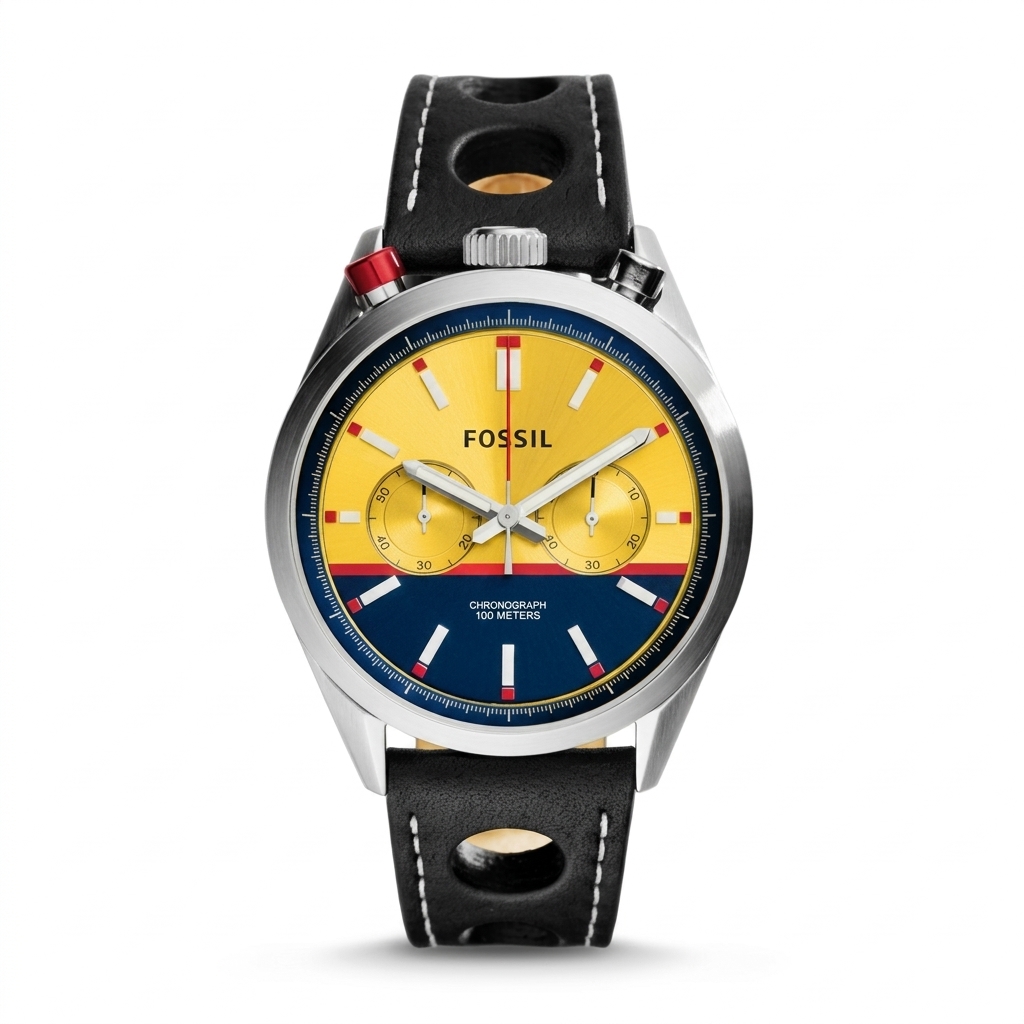 Fossil Chronograph Watch | Racing Style