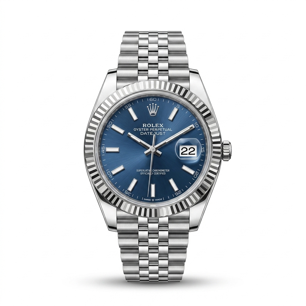 Rolex Datejust 41 Blue Dial Jubilee Watch