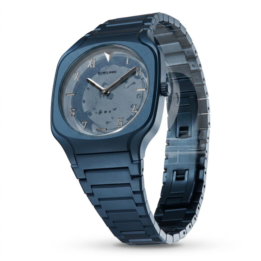 D1 Milano Ultra Thin Blue Watch
