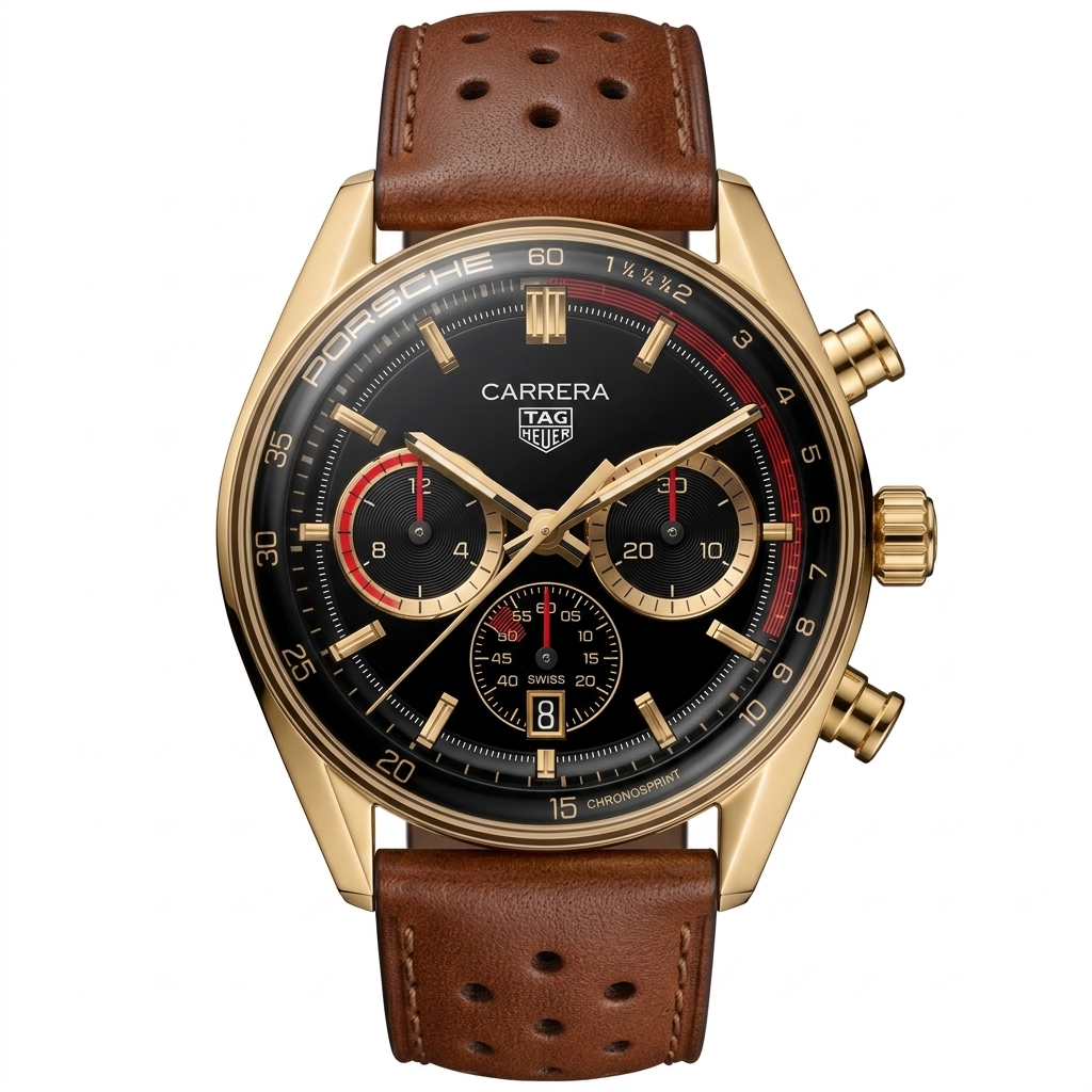 TAG Heuer Carrera Chronosprint x Porsche Watch
