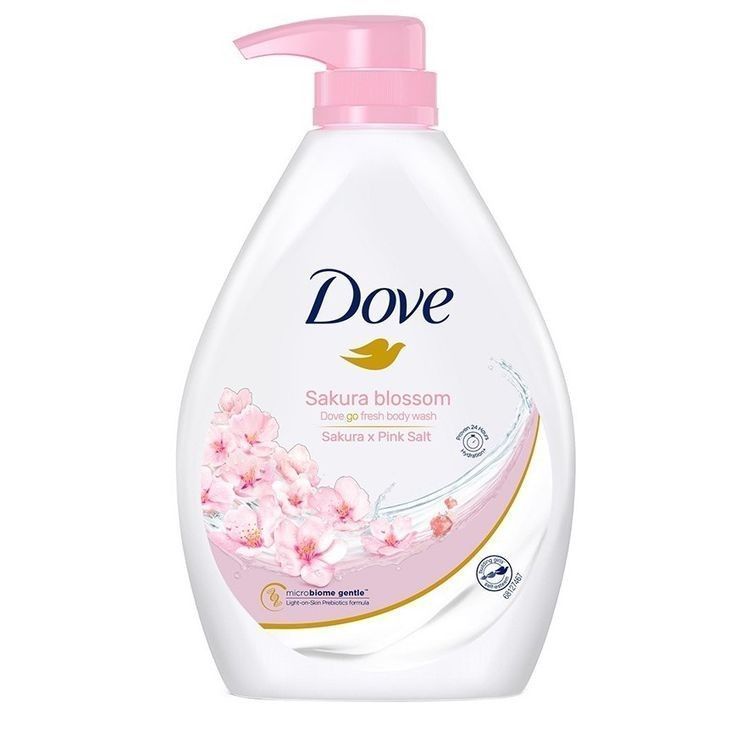 Dove Go Fresh Body Wash Sakura Blossom Pink Salt