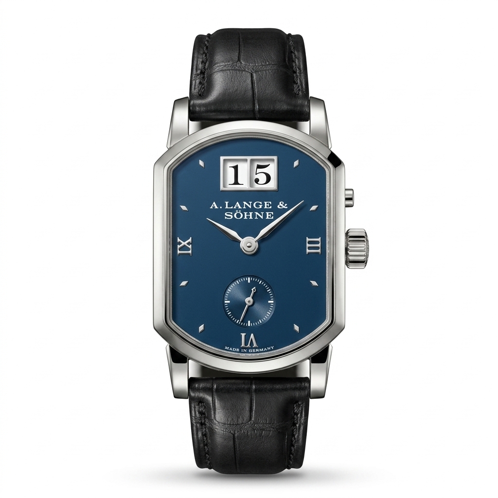 A. Lange & Söhne Cabaret Date Blue Dial Watch