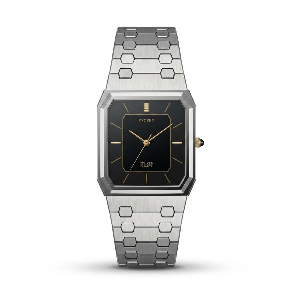 Citizen Exceed Quartz Watch | Black Dial