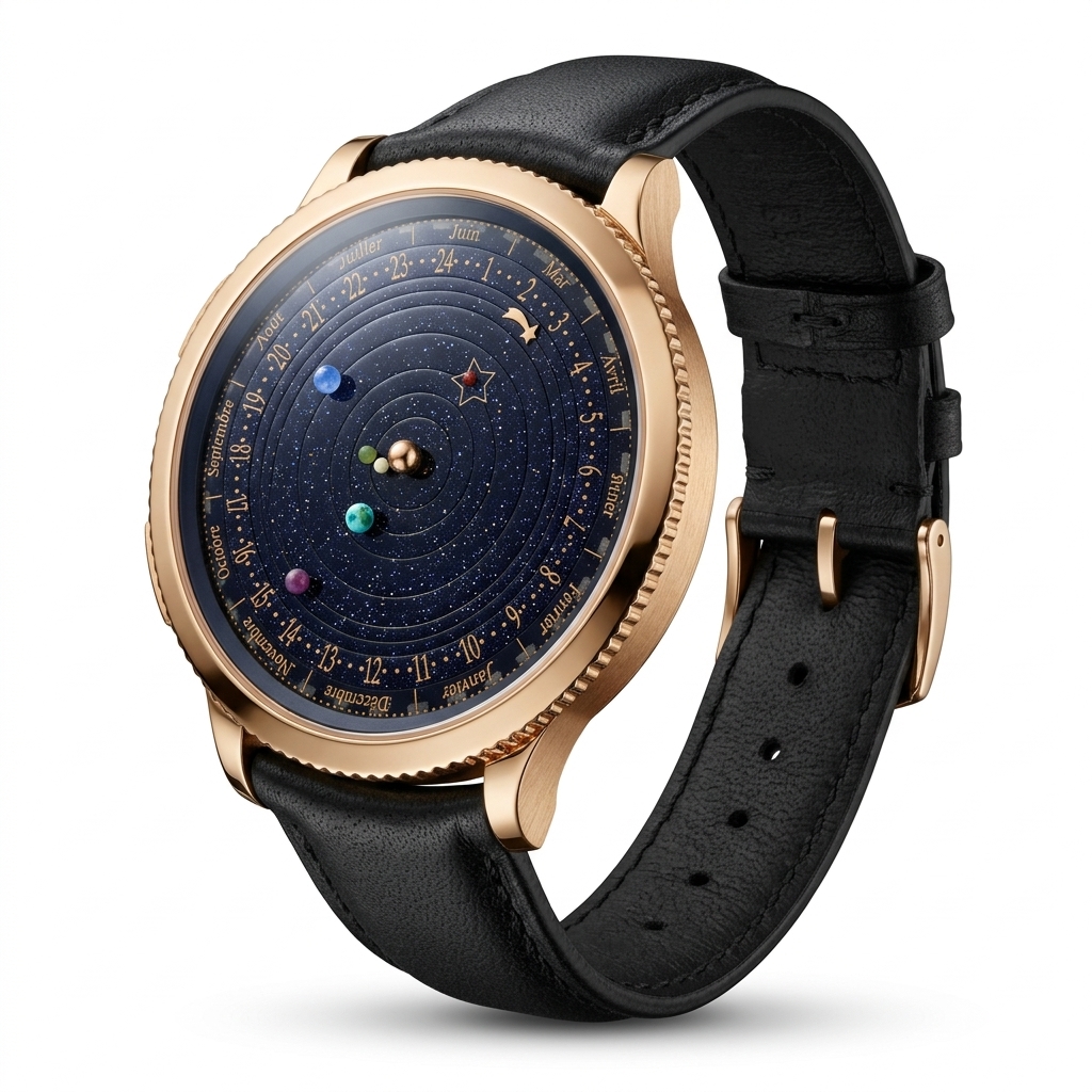 Luxury Solar System Watch