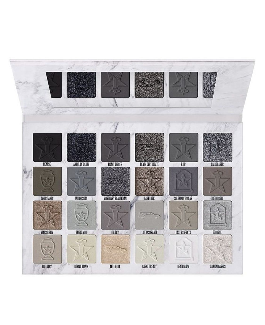 Cremated Eyeshadow Palette | Neutral & Grey Tones