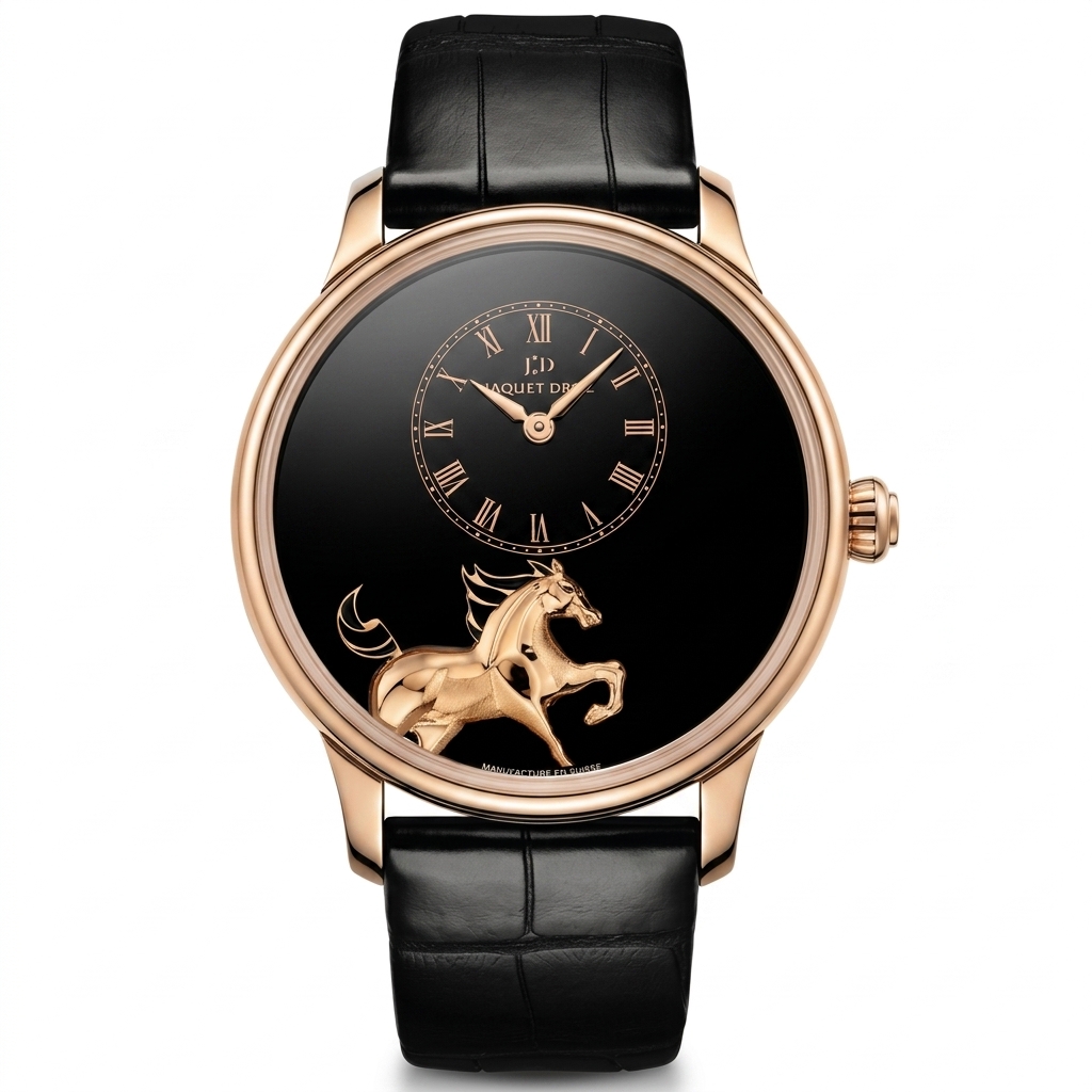Jaquet Droz Ateliers d'Art Horse Watch
