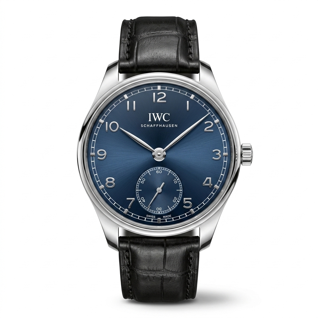 IWC Schaffhausen Blue Dial Automatic Watch