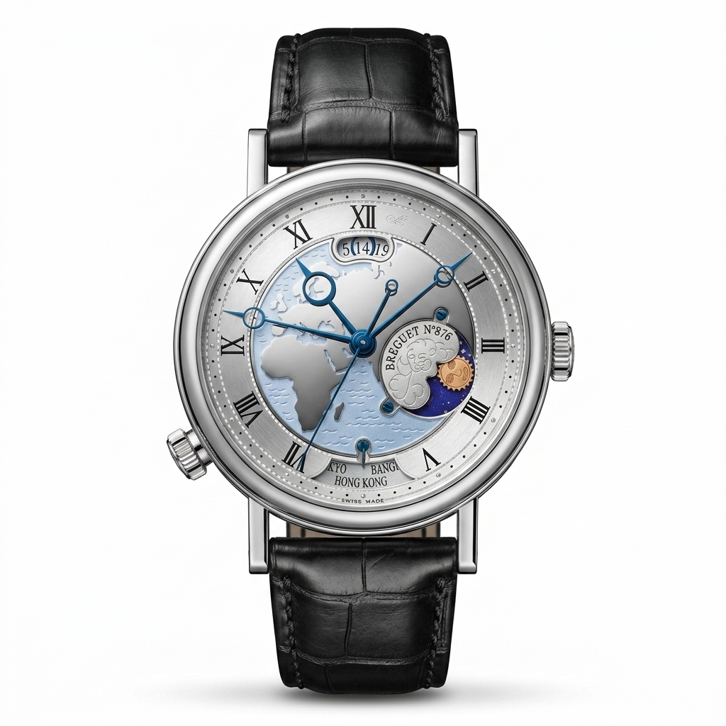 Breguet Classique Hora Mundi 5717 World Time Watch