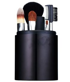 Portable Makeup Brush Set with Comb