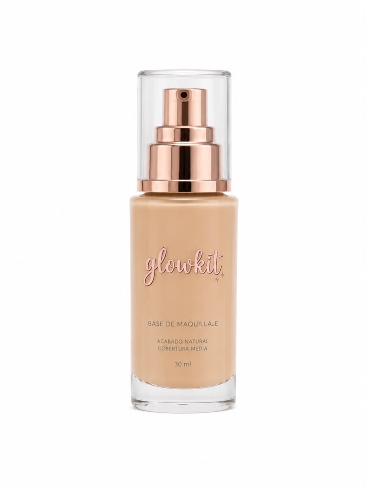 Glowkit Natural Finish Medium Coverage Foundation