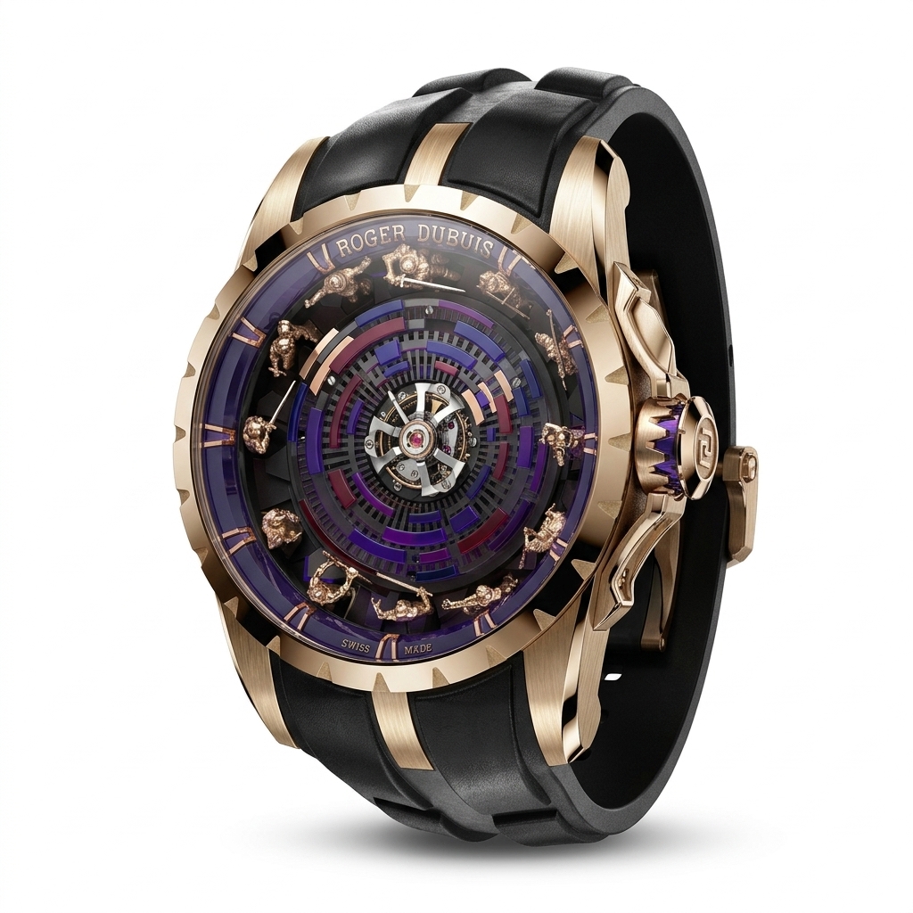 Roger Dubuis Excalibur Knights Gold Watch