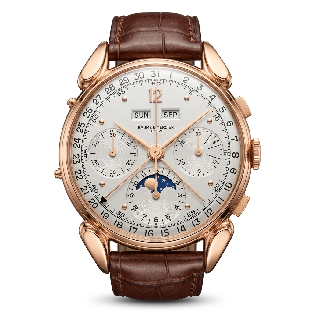 Baume & Mercier Clifton Chronograph Moon-Phase Watch