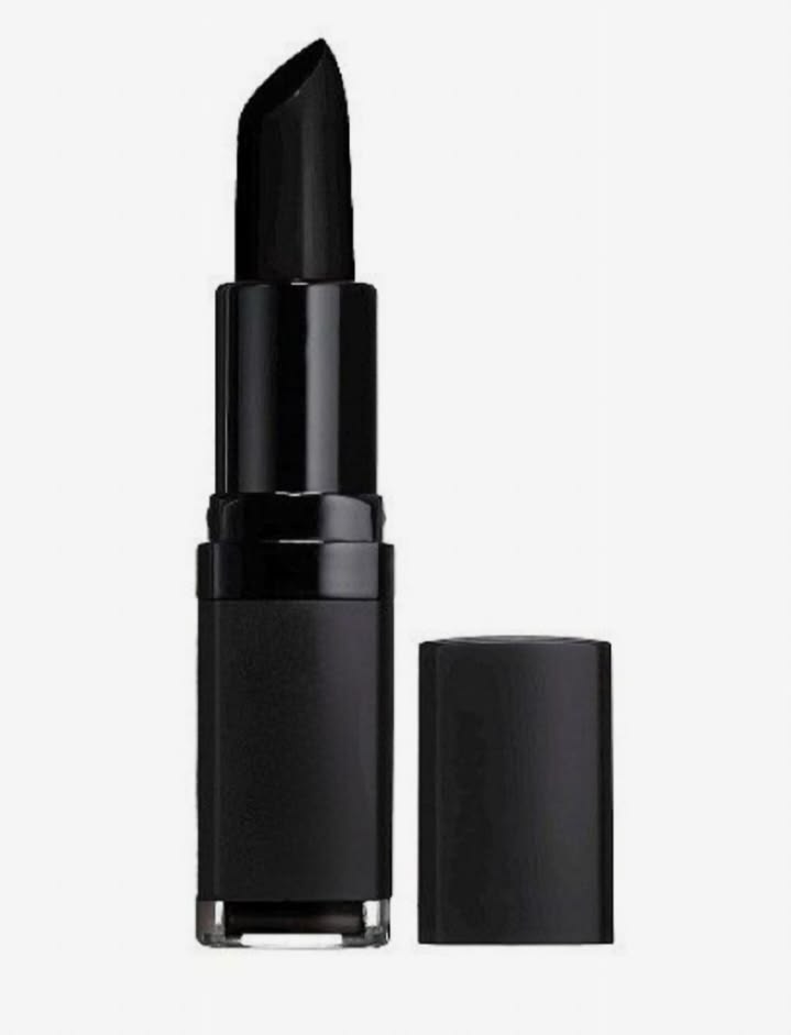 Bold Black Lipstick for a Dramatic Look