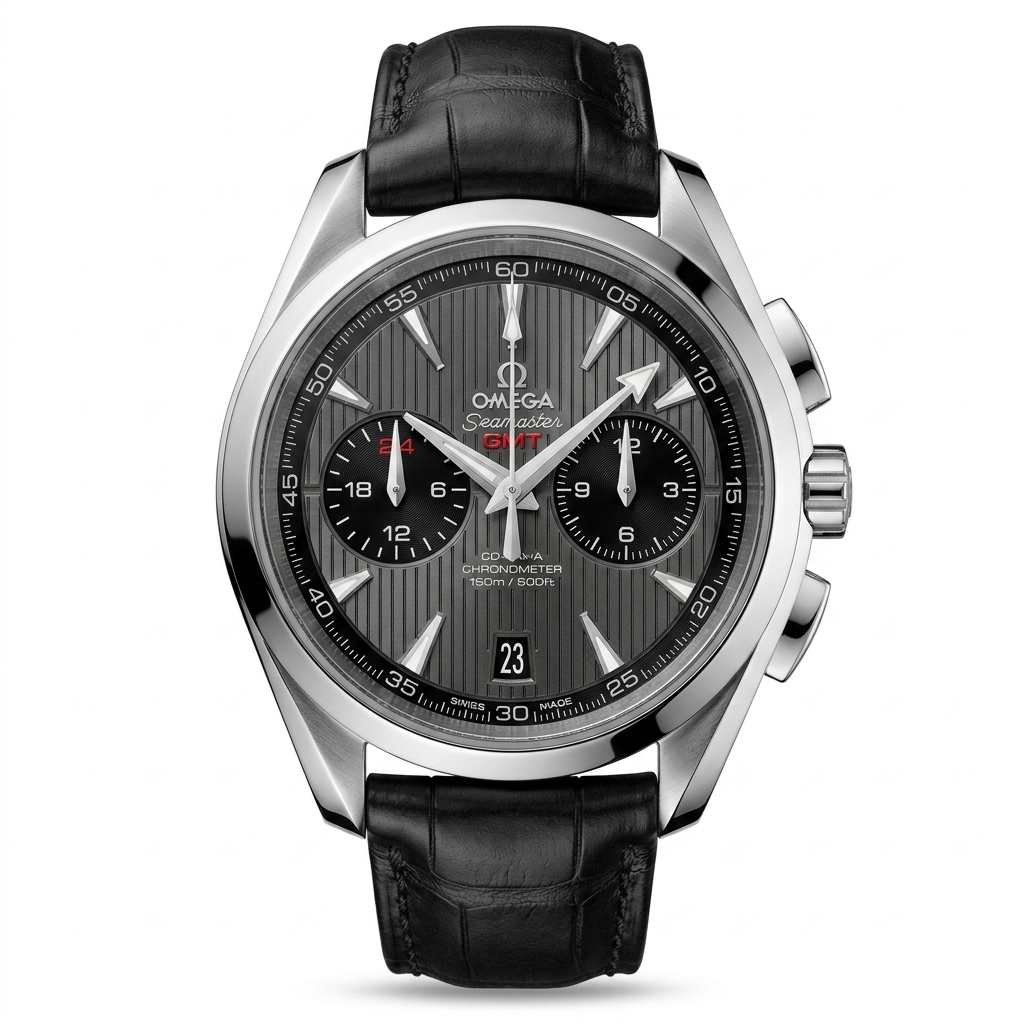 Omega Seamaster Aqua Terra GMT Chronograph Watch