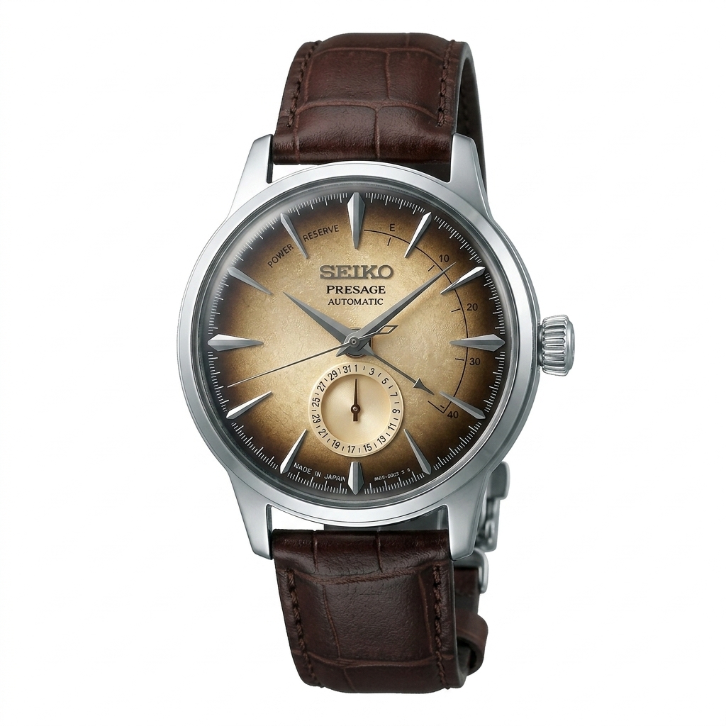 Seiko Presage Automatic Watch with Power Reserve
