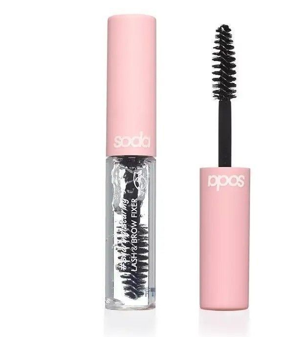 Soda #StayStaring Lash & Brow Fixer Clear Mascara