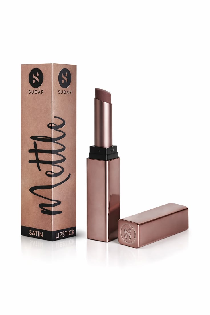 SUGAR Mettle Satin Lipstick - Mauve Shade