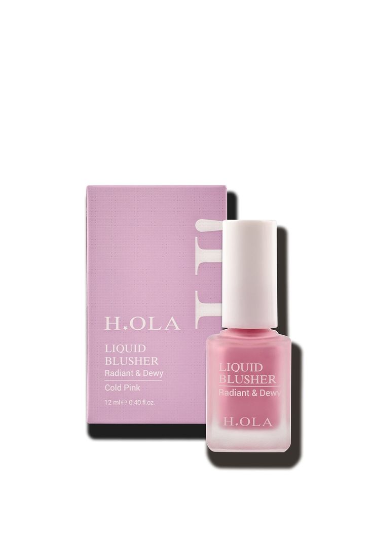 H.OLA Liquid Blusher - Cold Pink, Radiant & Dewy