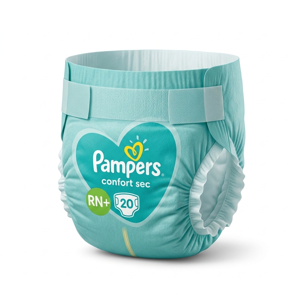 Pampers Confort Sec Diapers RN+ Newborn