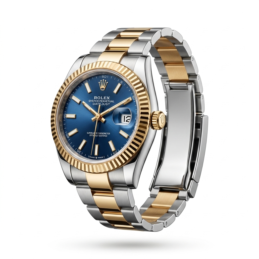 Rolex Datejust 41 Blue Dial Two-Tone
