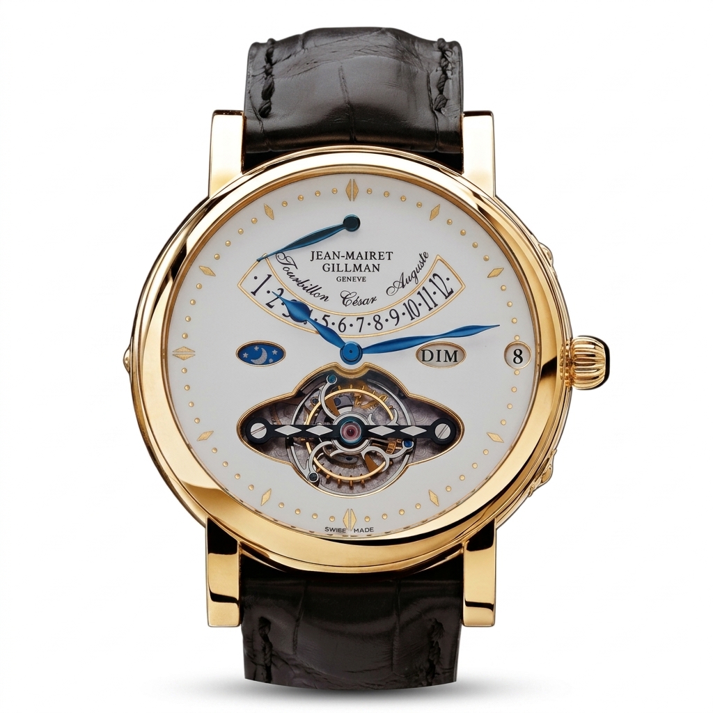 Jean-Mairet Gillman Tourbillon Gold Watch