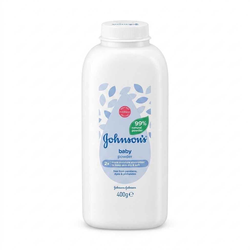 Johnson's Baby Powder 400g for Soft Skin