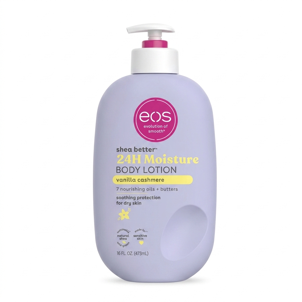 eos Shea Better 24H Moisture Body Lotion Vanilla Cashmere