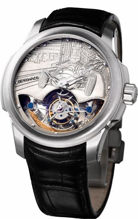 DEMONACO Monaco Grand Prix Tourbillon Watch