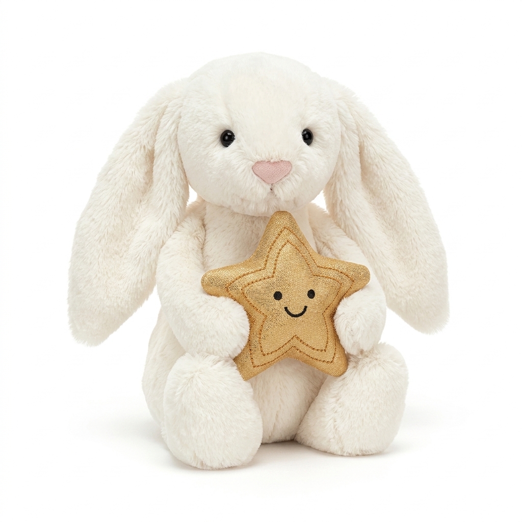 Jellycat Bashful Stardust Bunny Plush Toy