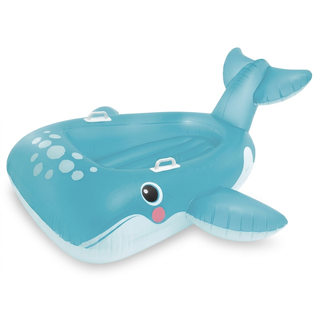 Inflatable Whale Pool Float for Kids