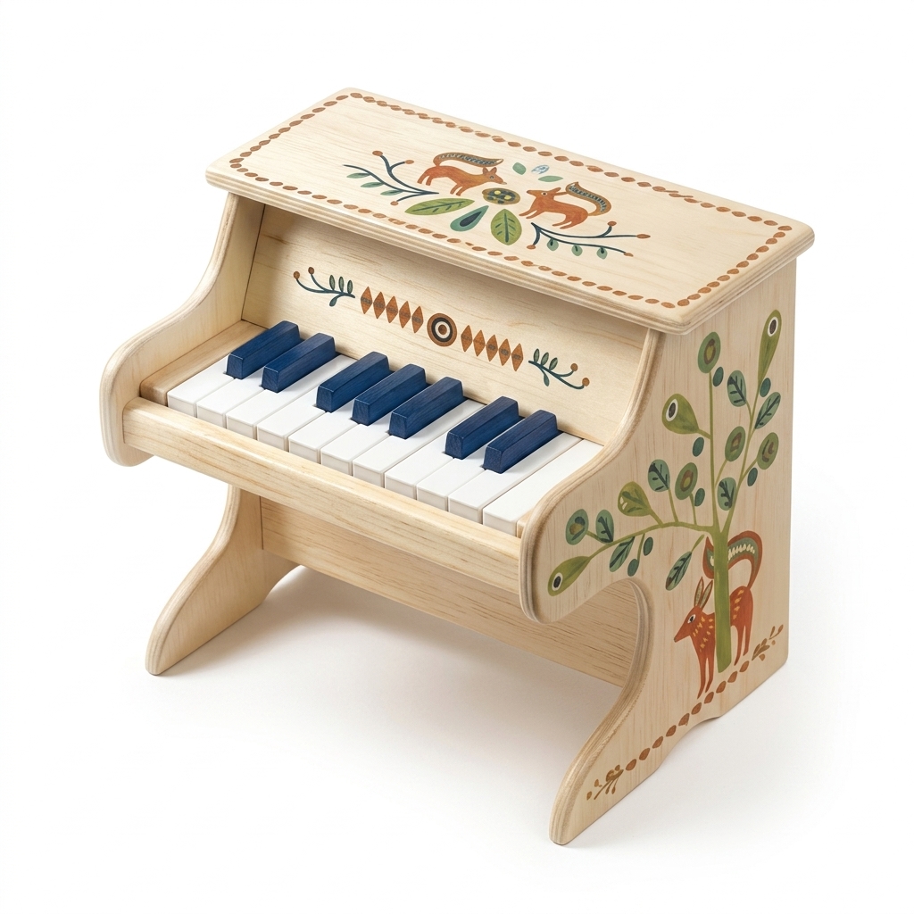 Wooden Toy Piano | Kids Musical Instrument