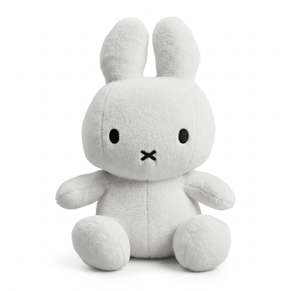 Miffy White Plush Toy | Soft Stuffed Animal
