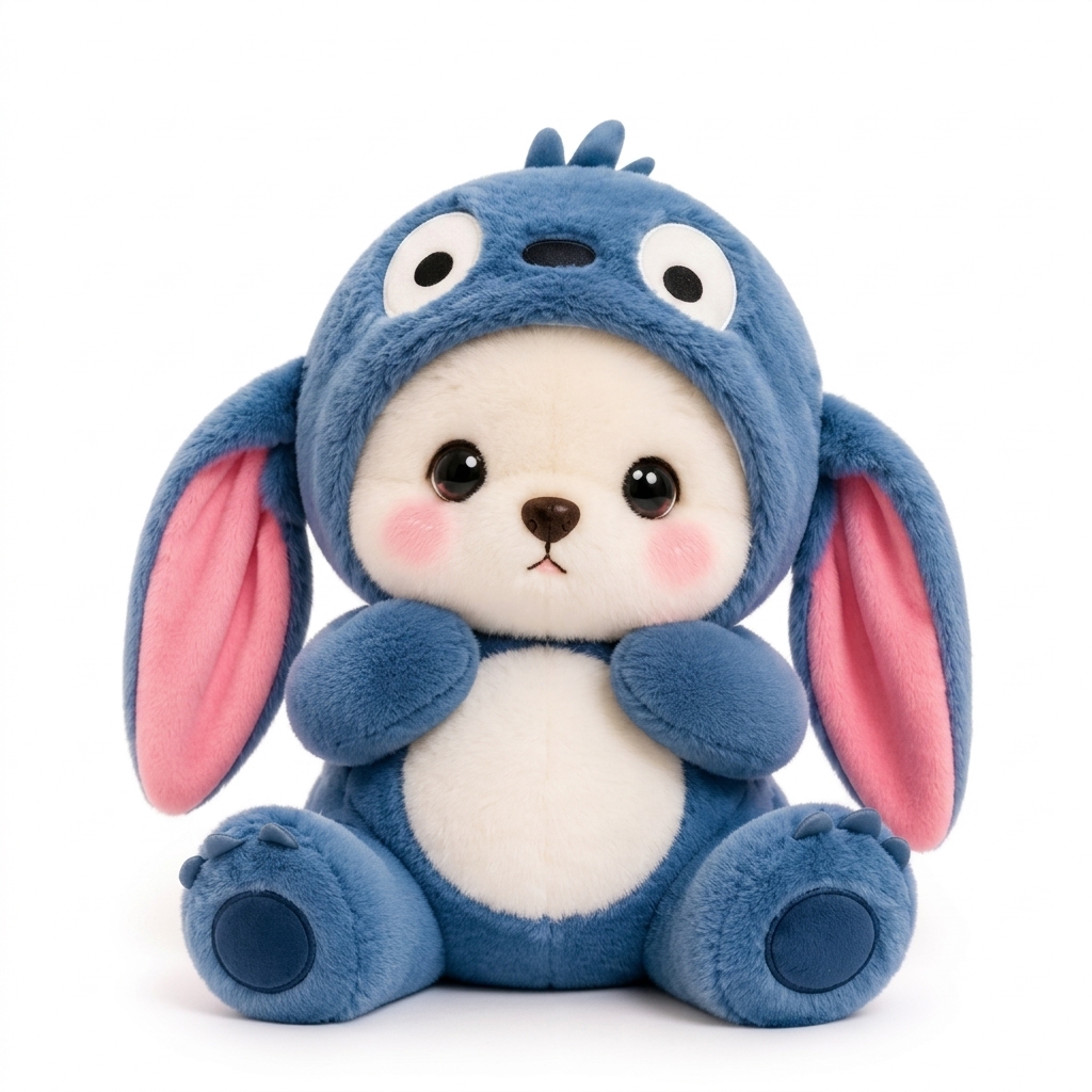 Cute Stitch Costume Plush Toy | Soft & Cuddly