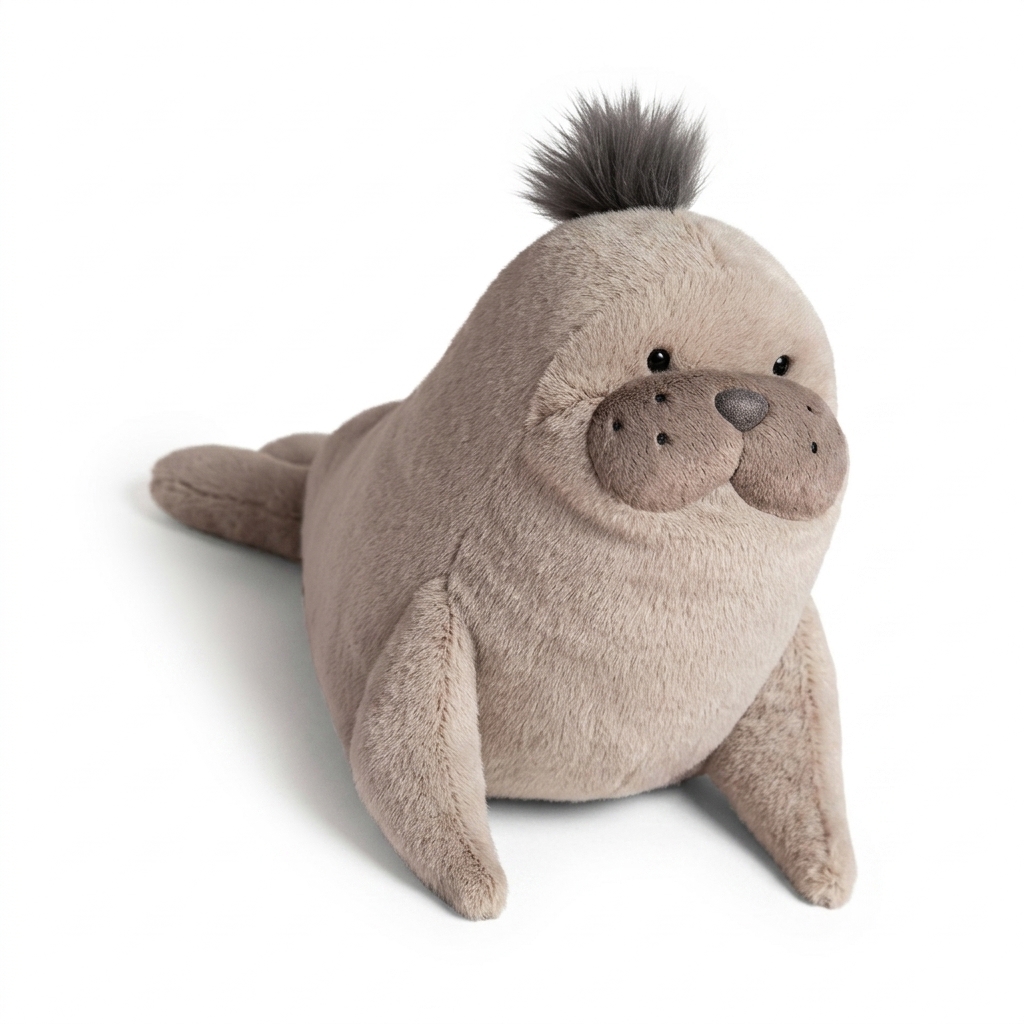 Chubby Seal Plush Toy | Soft Stuffed Animal