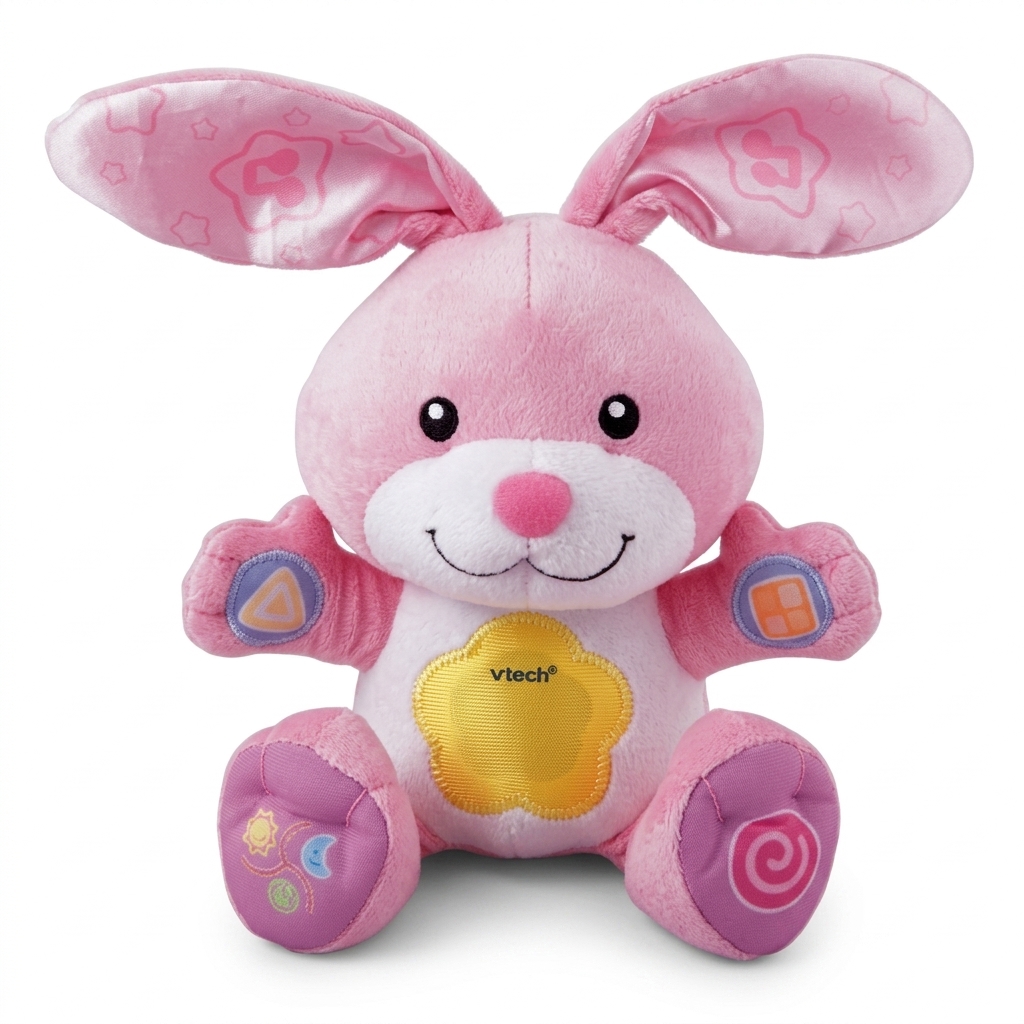 VTech My First Interactive Pink Bunny Toy