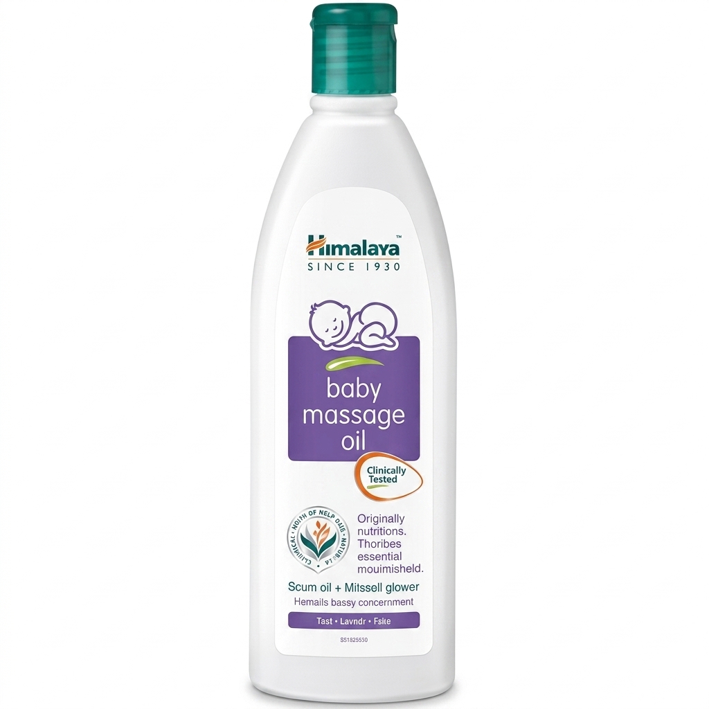 Himalaya Baby Massage Oil Clinically Tested
