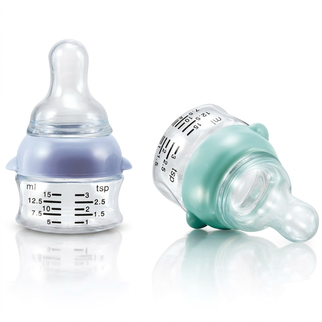 Baby Medicine Dispenser Bottles with Nipple