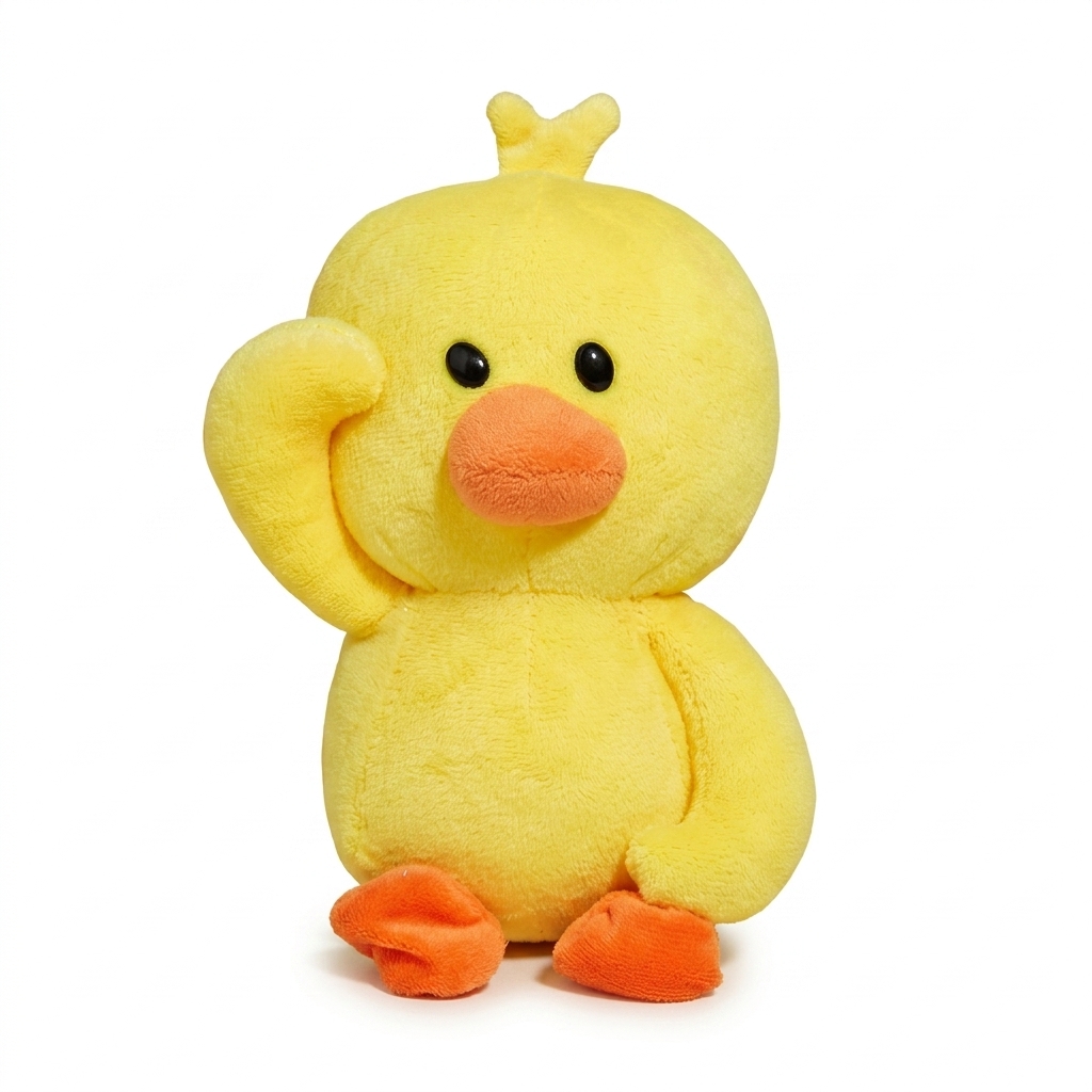 Adorable Yellow Duck Plush Toy for Kids